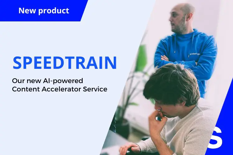 Thumbnail for blog post: We’ve launched our AI-powered Content Accelerator Service!