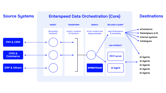 Advanced Enterspeed Data orchestration in details