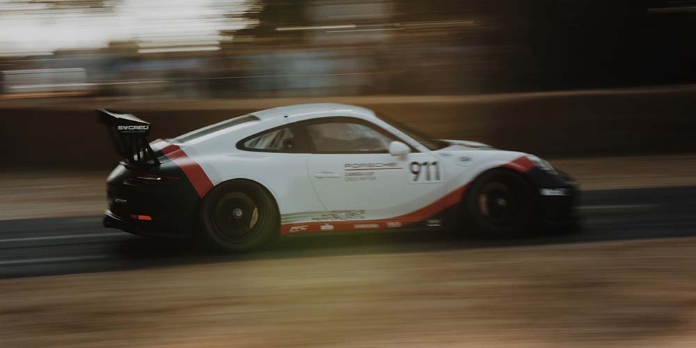 Porsche 911 rally car